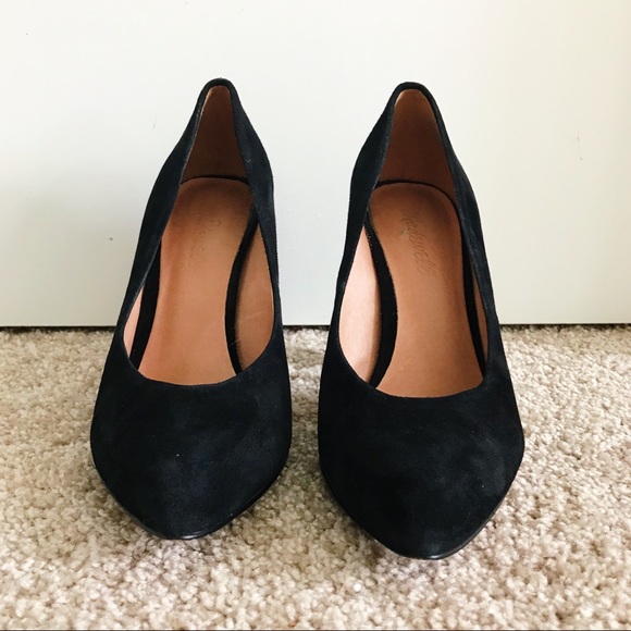 Madewell Suede Pointy-Toe Pumps - Picture 2 of 5